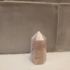 Flower Agate  Crystal Obelisk